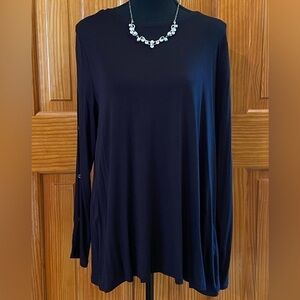 NWT Cato Top Long Sleeve Stretchy Size Medium